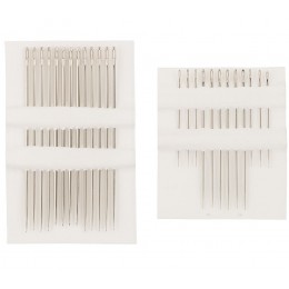 Иглы для шитья ручные "Gamma" NIR-34 набор № 10 для ручного шитья 25 шт. в конверте