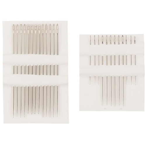 Иглы для шитья ручные "Gamma" NIR-34 набор № 10 для ручного шитья 25 шт. в конверте