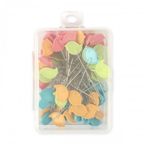 Булавки с плоскими головками Gamma PHK-10, 48 мм, 60 шт