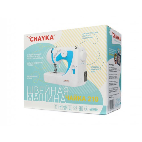 Швейная машина CHAYKA модель ЧАЙКА 210