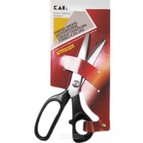 Ножницы фигурные ЗИГ-ЗАГ KAI N5350, 23 см