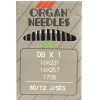 Иглы для промышленных машин ORGAN DB×1 №80 SES, 10 шт.