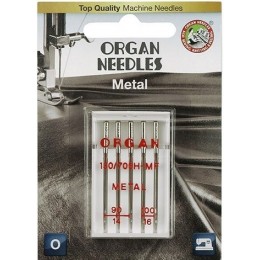 Иглы Organ для металлизированных нитей №90-100 (5шт.)