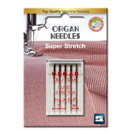 Иглы Organ супер стрейч №75-90 для трикотажа (5шт.)