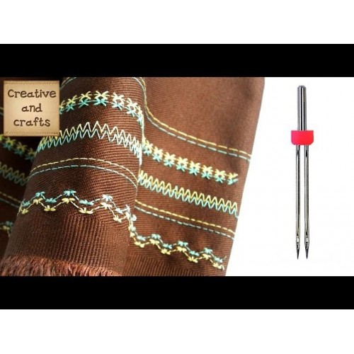 Игла Organ двойная универсальная №100/6