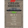 Иглы для промышленных машин ORGAN DB×1 №70, 10 шт.