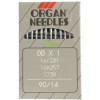 Иглы для промышленных машин ORGANDB×1 №90, 10 штук