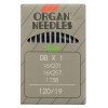 Иглы для промышленных машин ORGAN DB×1 №120, 10 штук