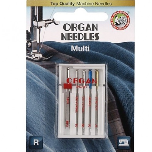 Иглы Organ MULTI-комбинированные ( 5шт.)