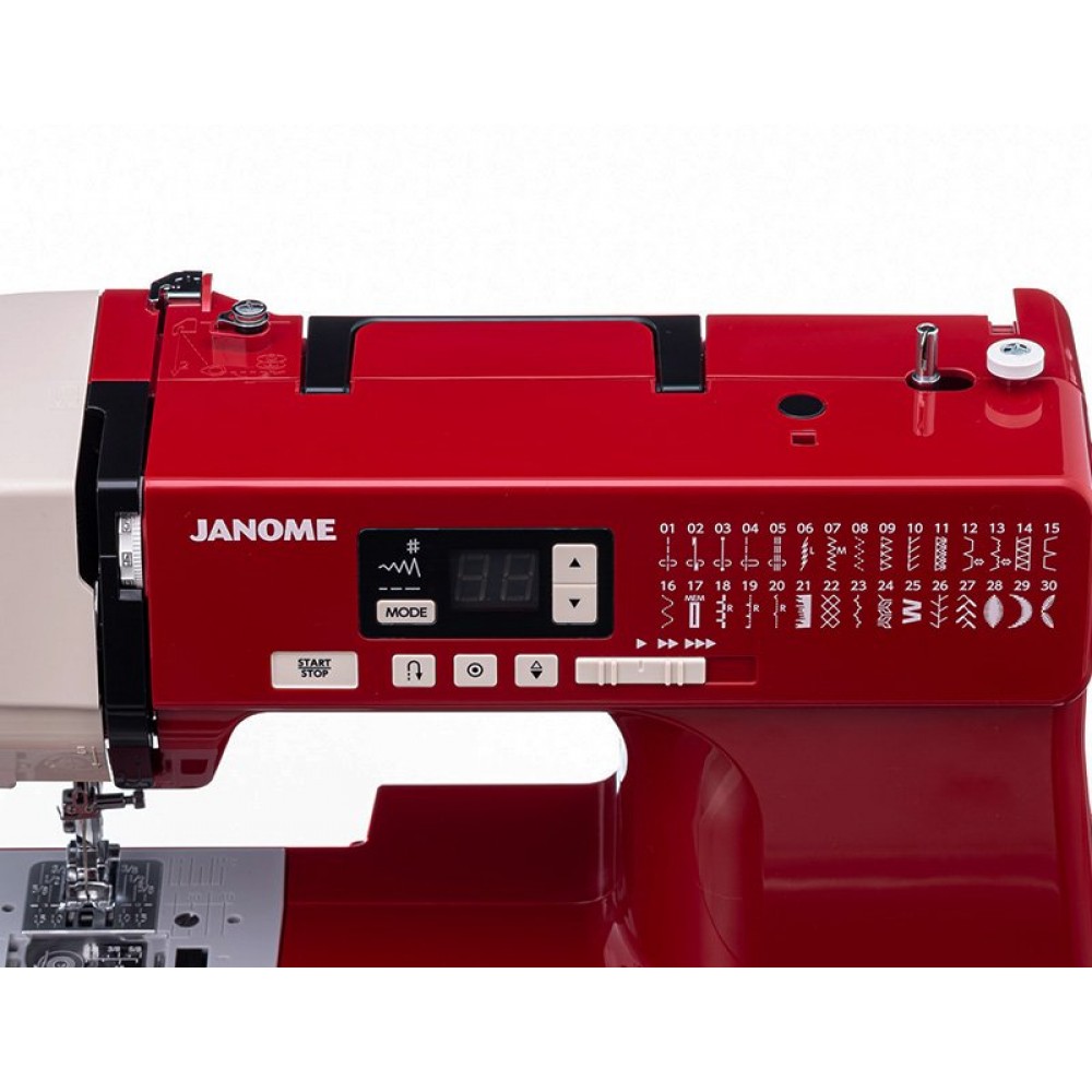 Швейная машина Janome TM30 - недорогая компьютерная швейная машинка от ...