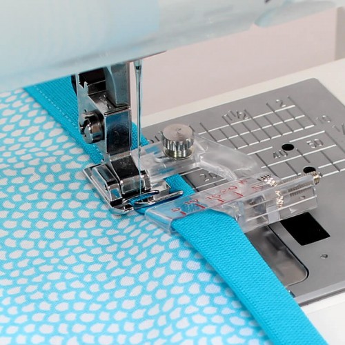 Лапка-окантователь для косой бейки c линейкой