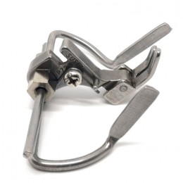 Лапка двухсторонняя с регулируемым правым/левым буртиком 