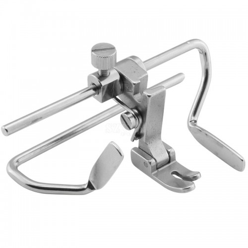 Лапка двухсторонняя с регулируемым правым/левым буртиком 