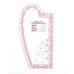 Лекало портновское универсальное Hemline NL4196