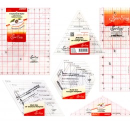 Лекало для создания треугольников с углами 90° Hemline NL4203