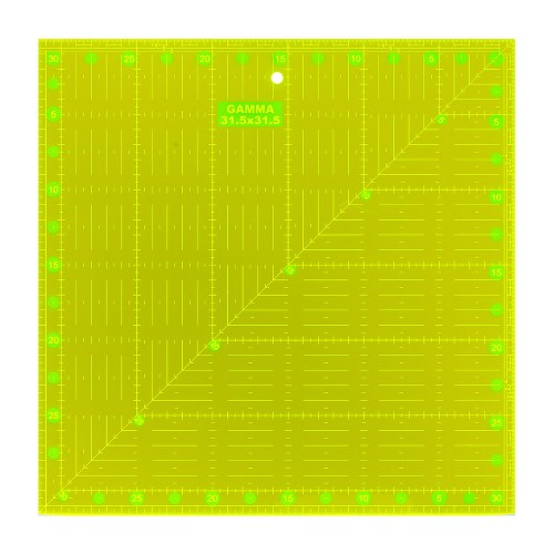 Линейка для пэчворка "Gamma" RL-002 31.5x31.5 см