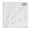 Линейка для пэчворка Gamma RL-006 22 x 22 см