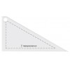 Шаблон для пэчворка Gamma PPS-01 треугольник 11,7x6,5 см