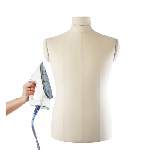 Манекен портновский мужской Richard, размер L, в комплекте подставка «Милан» и магнит-трафарет