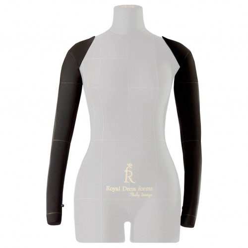 Комплект ручек к мягкому манекену Monica, черные/бежевые, размер 44-46