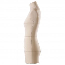 Манекен мягкий женский Monica с подставкой Милан, бежевый/чёрный, размер 42