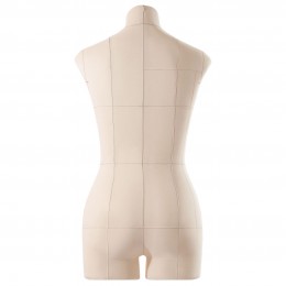 Манекен мягкий женский Monica с подставкой Милан, бежевый/чёрный, размер 44