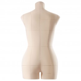 Манекен мягкий женский Monica с подставкой Милан, бежевый/чёрный, размер 46