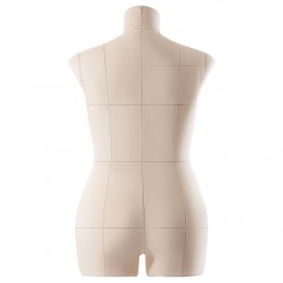 Манекен мягкий женский Monica с подставкой Милан, бежевый/чёрный, размер 50
