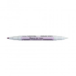 Маркер самоисчезающий с корректором MKR-001 фиолетовый для ткани