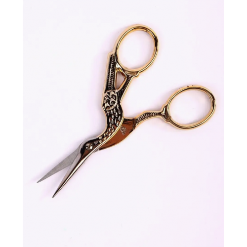 Ножницы вышивальные цапельки с позолоченными ручками Premax F 7125D