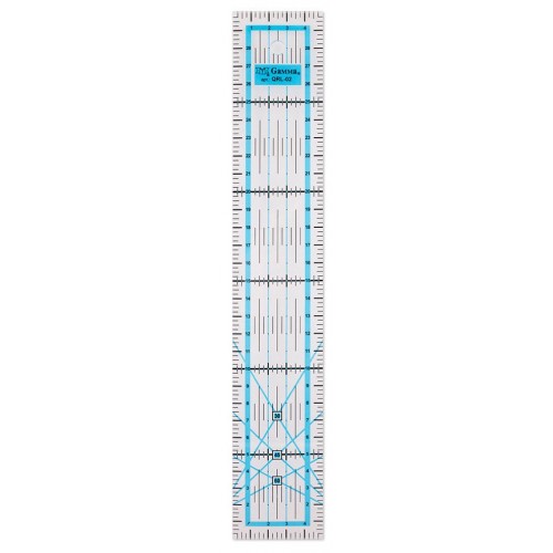 Линейка для пэчворка "Gamma" QRL-02 5x30 см
