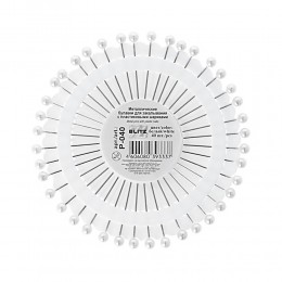 Иглы для закалывания Ромашка 40 шт. белый