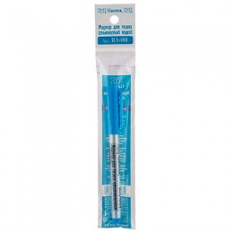 Маркер смываемый водой RA-001 голубой для ткани