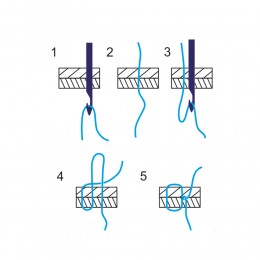 Шило сапожное с крючком Gamma AWL-01 в блистере d 1.0
