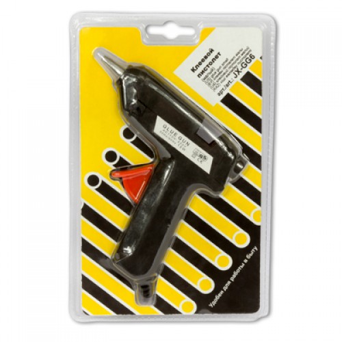 Клеевой пистолет JX-GG6 (малый) d 7.2 мм в блистере пластик