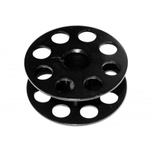 Шпулька на прямострочные машины с увеличенным челноком, чёрн. сталь. перф. 18034