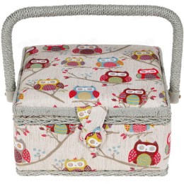 Шкатулка для рукоделия MRS195 (20x20x11см д/ш/в)