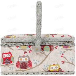 Шкатулка для рукоделия MRS195 (20x20x11см д/ш/в)