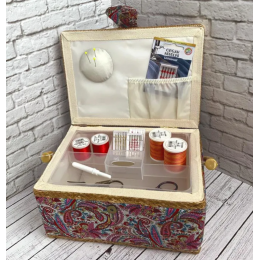 Шкатулка для рукоделия NWB-O-R-24.17.13 (24x17,5x13см д/ш/в)