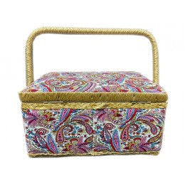 Шкатулка для рукоделия NWB-O-R-24.17.13 (24x17,5x13см д/ш/в)