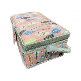 Шкатулка для рукоделия NWB-F-R-19.13.10 (19x13x10см д/ш/в)