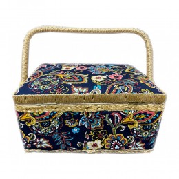 Шкатулка для рукоделия NWB-O-B-24.17.13 (24x17,5x13см д/ш/в)