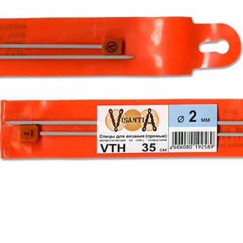 Спицы прямые VTH металл d 2.0 мм 35 см