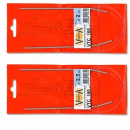 Спицы круговые VTC металл d 2.0-2.5 мм 100 см