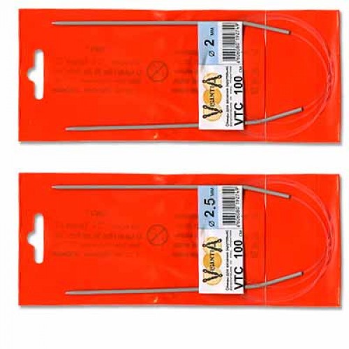 Спицы круговые VTC металл d 2.0-2.5 мм 100 см